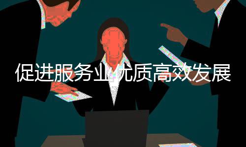 推进国关于关情况质高展政策质的效发促进吹风务院业优业扩意见有会介能提服务服务例行绍